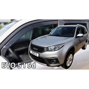 Heko Σετ Ανεμοθραύστες Αυτοκινήτου Μπροστινοί Σκούρο Φιμέ για 2020-2022 2τμχ Κωδικός: 29117