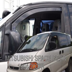 Heko Σετ Ανεμοθραύστες Αυτοκινήτου Μπροστινοί Σκούρο Φιμέ για Mitsubishi Space Gear 2τμχ Κωδικός: 23378