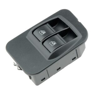 NTY Διακόπτης Παραθύρων Αυτοκινήτου Διπλός για Citroen Nemo - Fiat Fiorino - Peugeot Bipper 8pin Κωδικός: EWS-PE-019