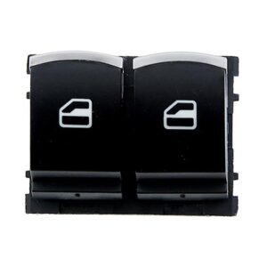 NTY Διακόπτης Παραθύρων Αυτοκινήτου Διπλός για Vw Golf / Amarok / Eos / Fox / Jetta / Polo 4pin Κωδικός: EWS-VW-088