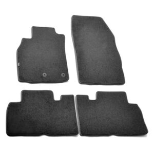 Lampa Σετ Μπροστινά και Πίσω Πατάκια 4τμχ για Renault Scenic 2009-2016 Μαύρα Κωδικός: L2314.4