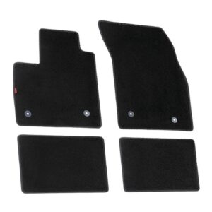 Lampa Σετ Μπροστινά και Πίσω Πατάκια 4τμχ για Ford Focus Μαύρα Κωδικός: L2328.7