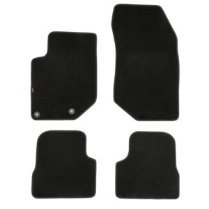 Lampa Σετ Μπροστινά και Πίσω Πατάκια 4τμχ για Opel Corsa Μαύρα Κωδικός: L2329.4