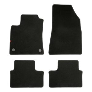 Lampa Σετ Μπροστινά και Πίσω Πατάκια 4τμχ για Renault Clio Μαύρα Κωδικός: L2329.7