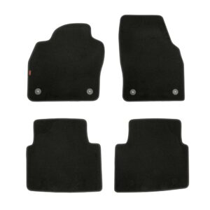 Lampa Σετ Μπροστινά και Πίσω Πατάκια 4τμχ για Skoda Kamiq Μαύρα Κωδικός: L2329.9