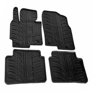 Lampa Σετ Μπροστινά και Πίσω Πατάκια 4τμχ Τύπου Σκαφάκι για Mazda CX-5 Μαύρα Κωδικός: L2444.7