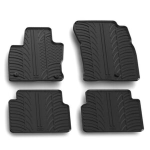 Lampa Σετ Μπροστινά και Πίσω Πατάκια 4τμχ για Ford Kuga 2019+ Μαύρα Κωδικός: L2445.8