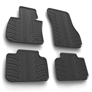 Lampa Σετ Μπροστινά και Πίσω Πατάκια 4τμχ Τύπου Σκαφάκι για BMW X1 2015-2022 Μαύρα Κωδικός: L2448.3