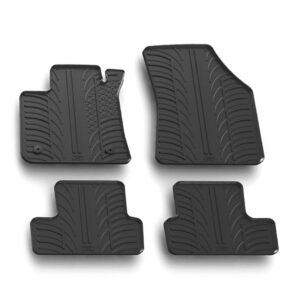 Lampa Σετ Μπροστινά και Πίσω Πατάκια 4τμχ για Renault Megane 2016+ Μαύρα Κωδικός: L2449.6