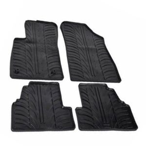 Lampa Σετ Μπροστινά και Πίσω Πατάκια 4τμχ Τύπου Σκαφάκι για Opel Mokka Chevrolet Trax Μαύρα Κωδικός: L2461.5