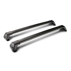 Yakima Μπάρες Οροφής Αλουμινίου Flush Mixed 115εκ. Universal (Σετ με πόδια και κλειδαριά) Μαύρες Κωδικός: Y8050237