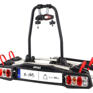 Amio – Βάση Ποδηλάτου Κοτσαδόρου TBC-01/2 για 2 Ποδήλατα με Αναδίπλωση & Κλείδωμα για Ασφαλή Μεταφορά – 1 Τεμ. (02582/AM)