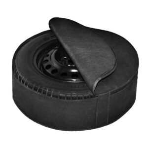 Amio - Τσάντα Κάλυμμα Ρεζέρβας διαμέτρου 65cm και πάχους 20cm για προστασία και καθαρή αποθήκευση εφεδρικού τροχού σε πορτ μπαγκάζ με εύκολη μεταφορά και σωστή οργάνωση χώρου - 1 Τεμ. (02036/AM)